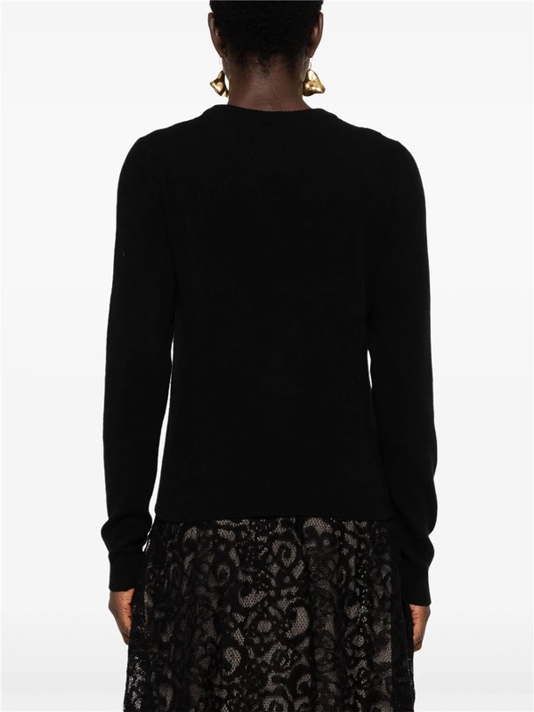 모스키노 FW24 CASHMERE SWEATER A09215509 Black