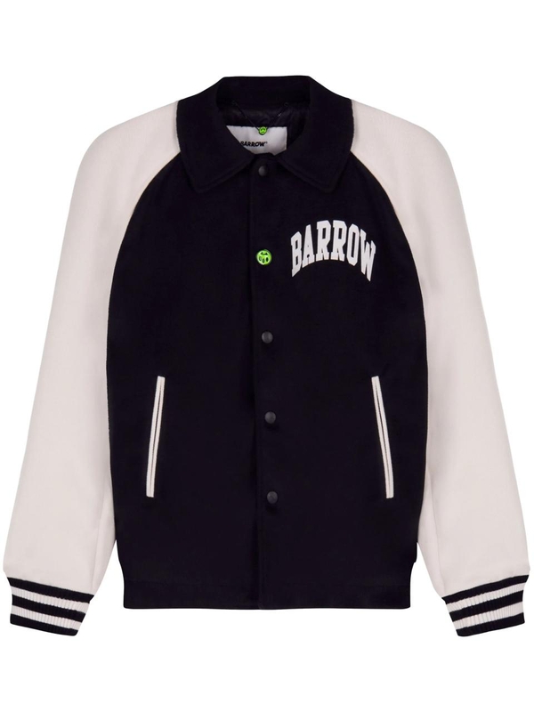 배로우 FW24 COLLEGE JACKET F4BWUAJK008 Black