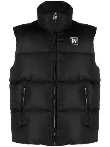 팜 엔젤스 SS24 MONOGRAM SKI DOWN JACKET PMEX005R24FAB001 Black