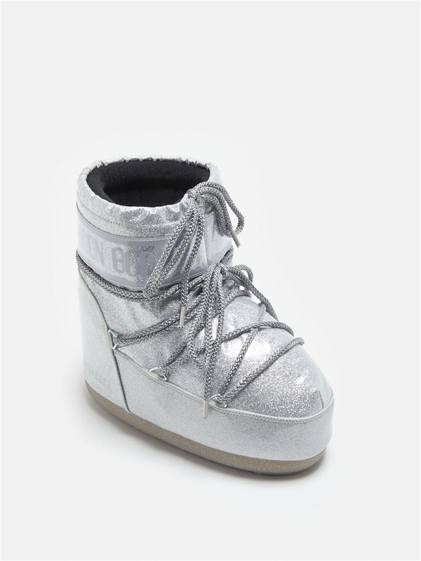 문 부츠 FW24 MB ICON LOW GLITTER 80D1409440_DONNA Metallic