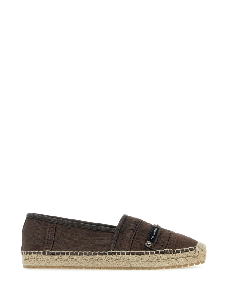 돌체앤가바나 SS23 DOLCE GABBANA ESPADRILLES A50502AK182 80047 MARRONE