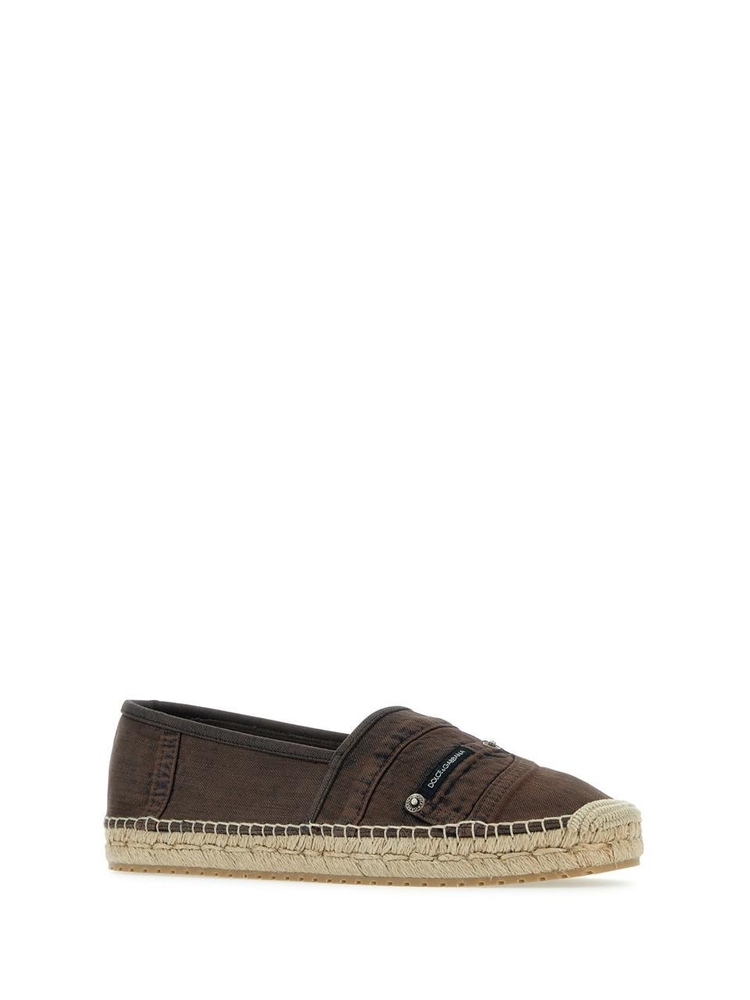 돌체앤가바나 SS23 DOLCE GABBANA ESPADRILLES A50502AK182 80047 MARRONE