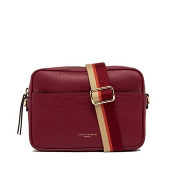 [해외배송] 24FW 지아니 끼아리니 숄더백 BS11180 GRN NA NINA PREZIOSO Burgundy