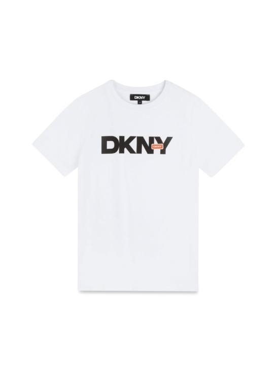 [해외배송] 24FW  키즈  디케이엔와이 티셔츠 D60190K 10P WHITE