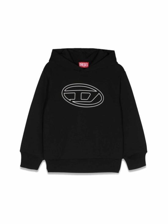 [해외배송] 24FW  키즈  디젤 풀오버 J02017K 0IEAXK900 BLACK