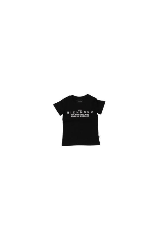 [해외배송] 24FW  주니어  존 리치몬드 티셔츠 RBA24048TS BLACK