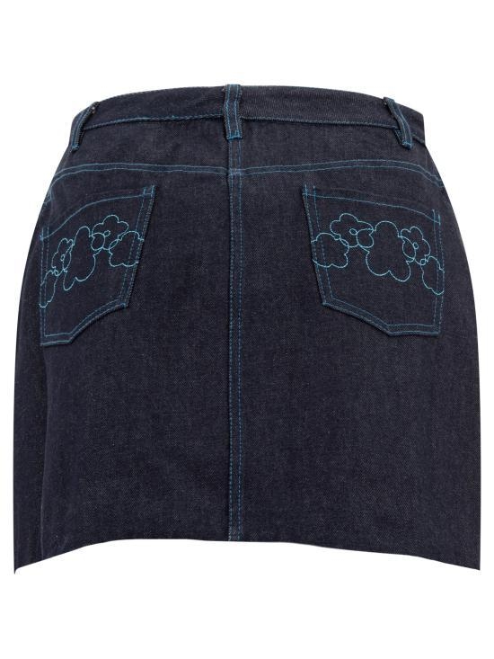 [해외배송] 24FW 세실리아 반센 숏 스커트 2 24RTW17007ODIN SKIRT INDIGO