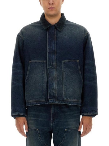 [해외배송] 24FW 아미시 자켓 AMX100 D6682834C0999 DENIM