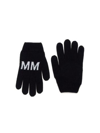 [해외배송] 24FW  키즈  MM6 메종마르지엘라 장갑 M60714K MM04CM6900 BLACK