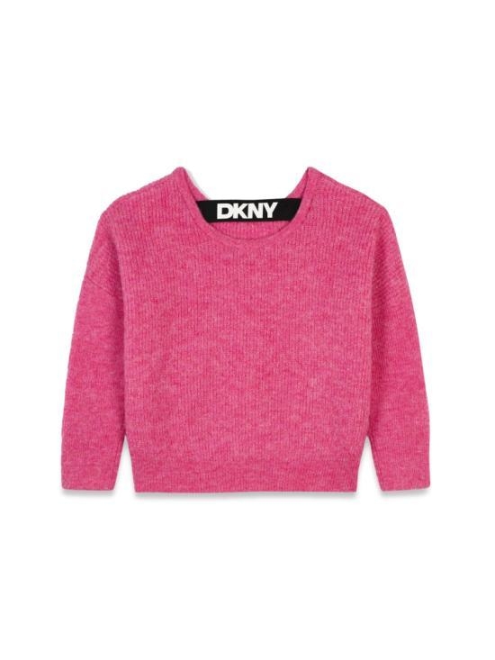 [해외배송] 24FW  키즈  디케이엔와이 풀오버 D60240K 49N PINK