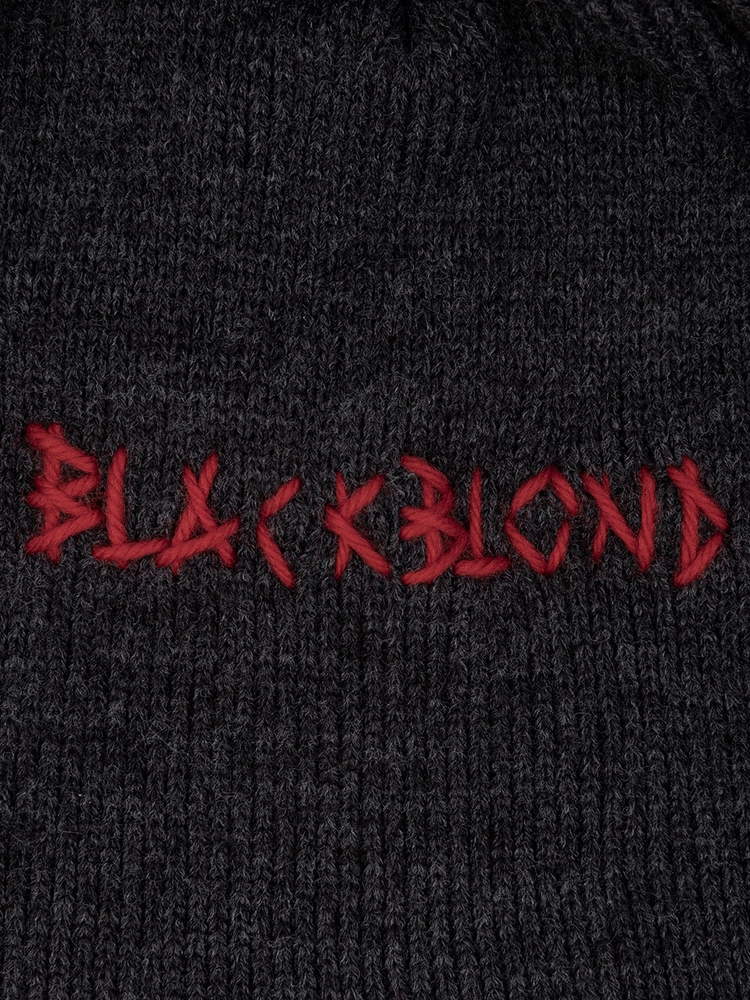 BBD Embroth Logo Piercing Beanie (Charcoal)