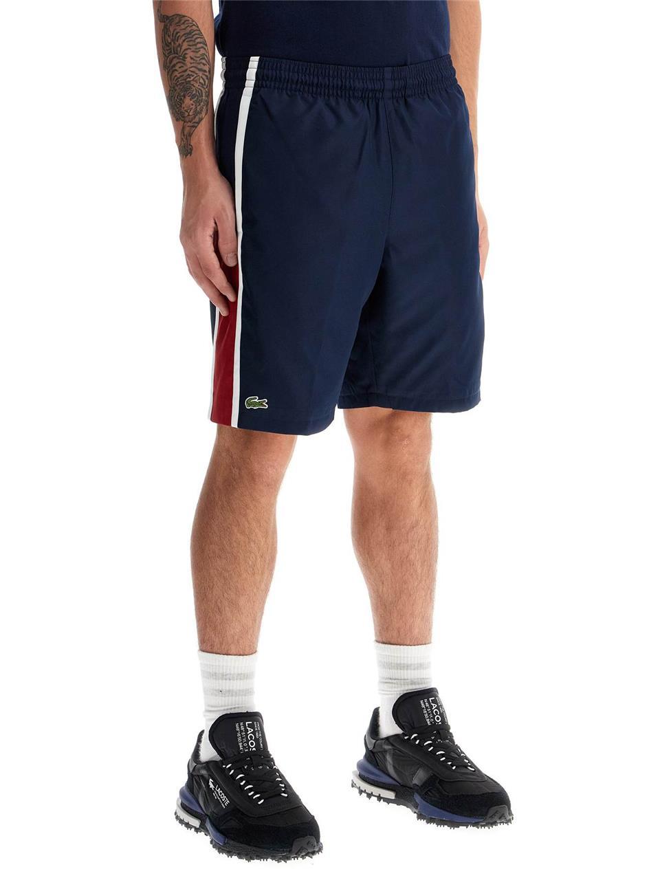 Lacoste shorts navy online