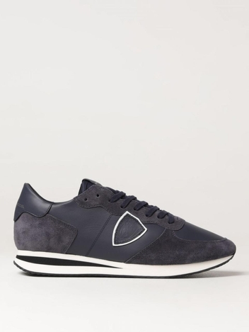 필립모델 FW24 Sneakers Tropez Philippe Model in pelle TZLU 6005 Blue