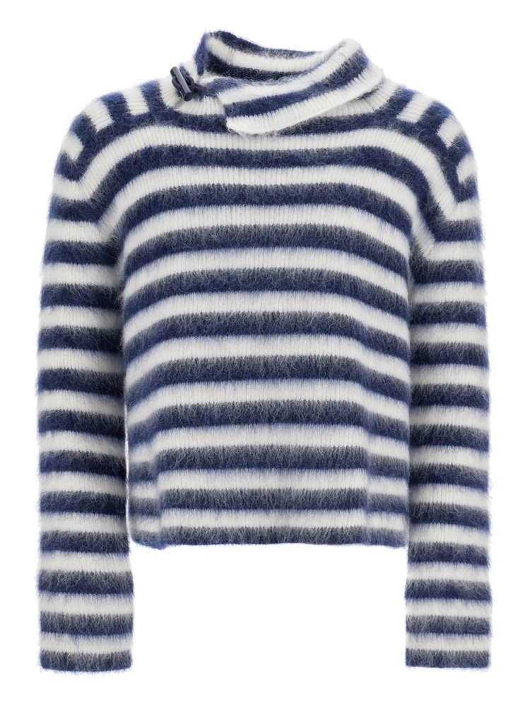 자크뮈스 FW24 marinas mohair sweater 246KN511 2317 MULTI-NAVY