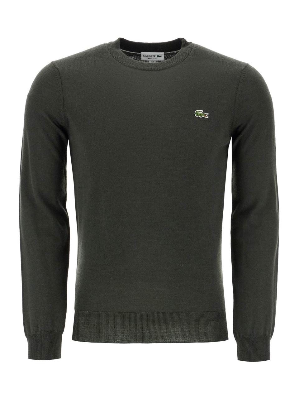 Lacoste sweater green on sale