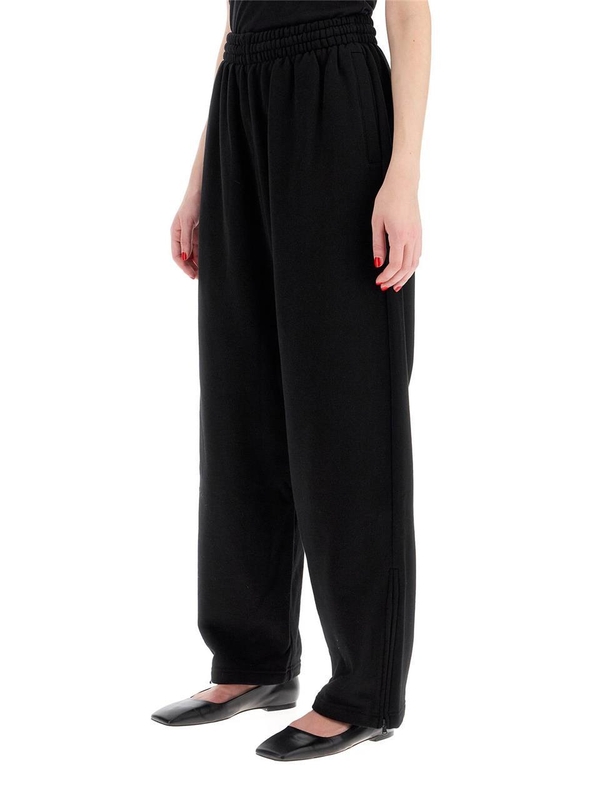 워드로브 NYC FW24 wide leg joggers for comfortable W2049R09 BLACK