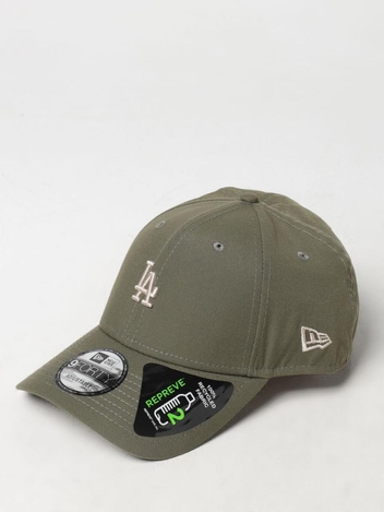 뉴에라 FW24 LA New Era Cotton Cap with Embroidered Logo 60580717 310 Military