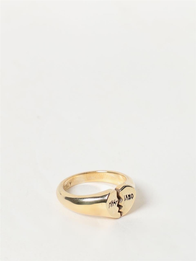 마리아노 FW24 Broken Heart Micro Magliano Ring in 925 Silver Gold Plated S38316561LR61 61 Gold