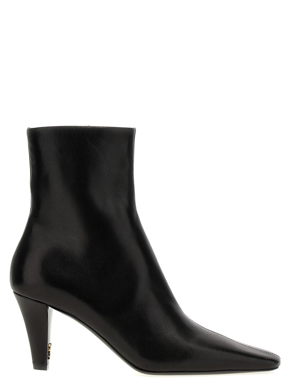 Saint Laurent Paris FW24 Jill ankle boots 806671AADGZ1000 Black
