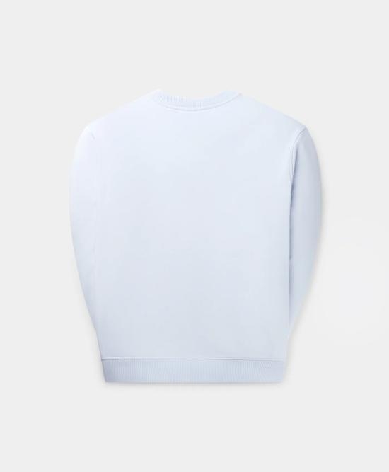 [해외배송] 24SS 데일리 페이퍼 후드 티셔츠 UNITED TYPE SWEATER 2411103 HALOGEN BLUE