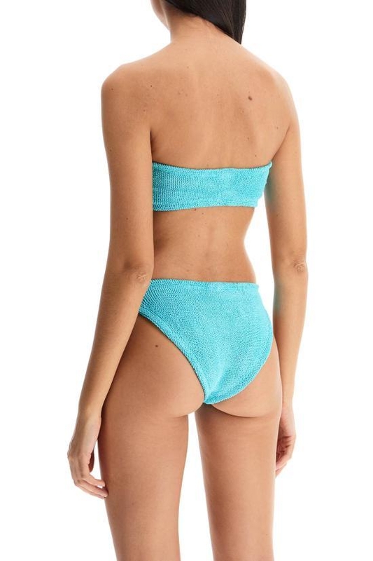 [해외배송] 24FW 훈자 지 비키니 수영복 JEANBIKINIMCRINKLE LIGHT BLUE