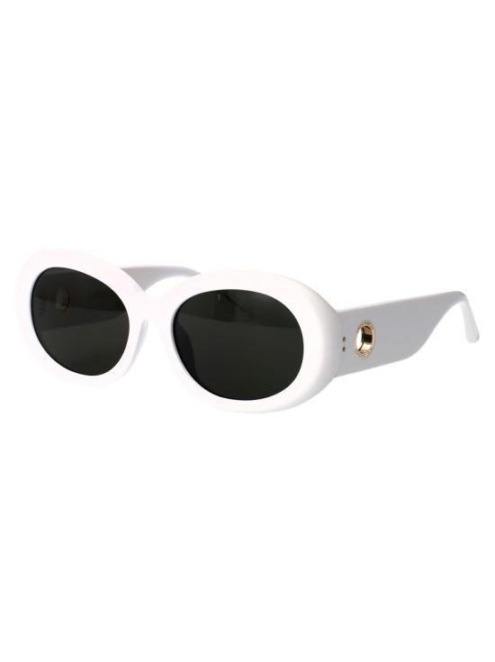 [해외배송] 24FW 린다페로우 선글라스 LFL1462C4SUN C4 WHITE LIGHTGOLD GREY