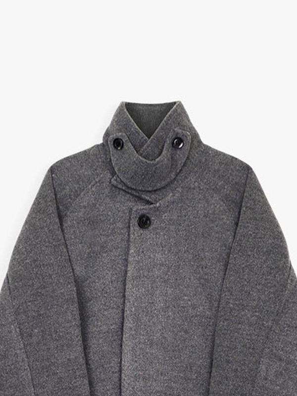 URBAN BALMACAAN LONG COAT_GREY