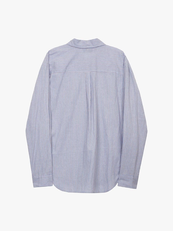 STRIPE POCKET SHIRT_SKY BLUE