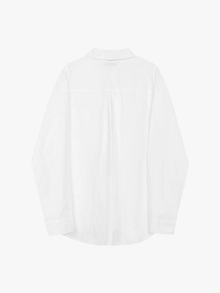 HEAL RELAXED FIT BASIC SHIRT_WHITE