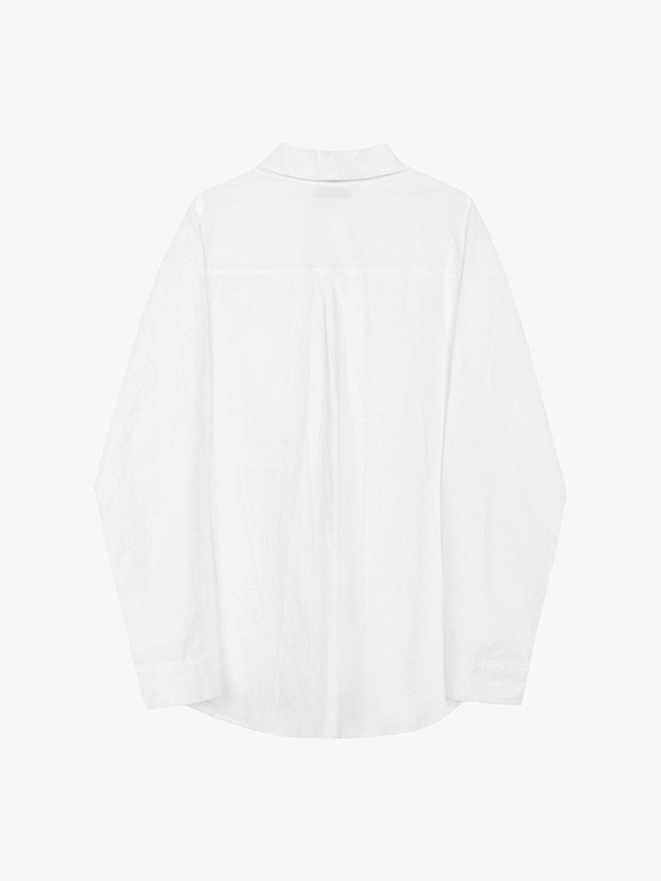 HEAL RELAXED FIT BASIC SHIRT_WHITE