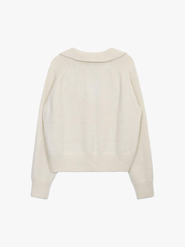 SAINT COLLAR KNIT_CREAM