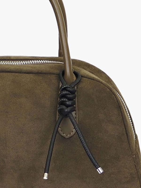 COMPACT BOSTON BAG_KHAKI