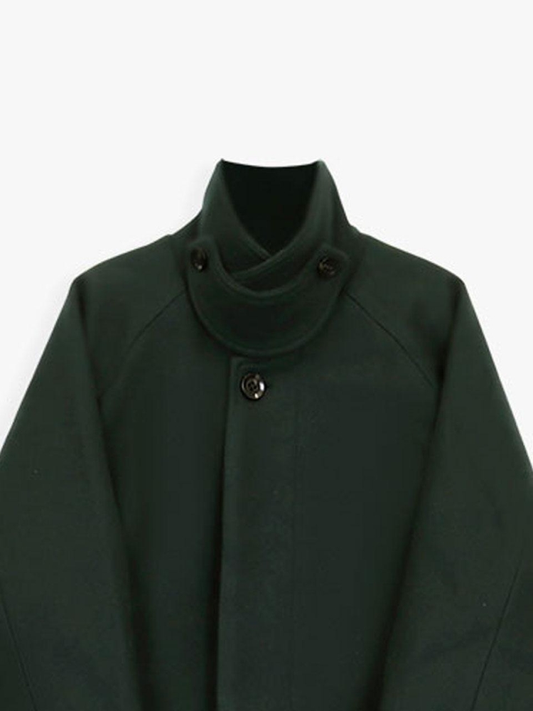 URBAN BALMACAAN LONG COAT_GREEN