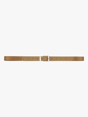 CLASSIC PUNCHING BELT_BEIGE