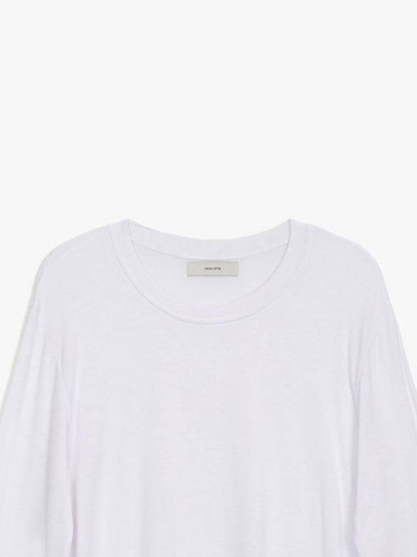 BASIC ROUND T-SHIRT_WHITE