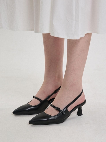 POINTED-TOE SLINGBACK_BLACK