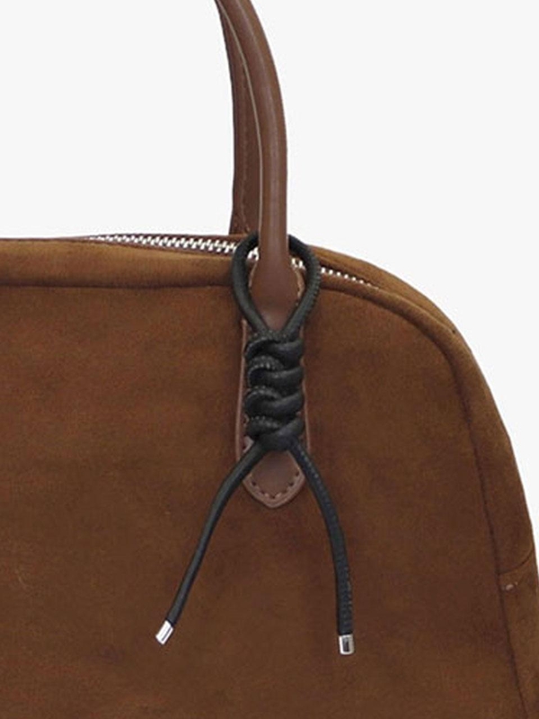 COMPACT BOSTON BAG_BROWN