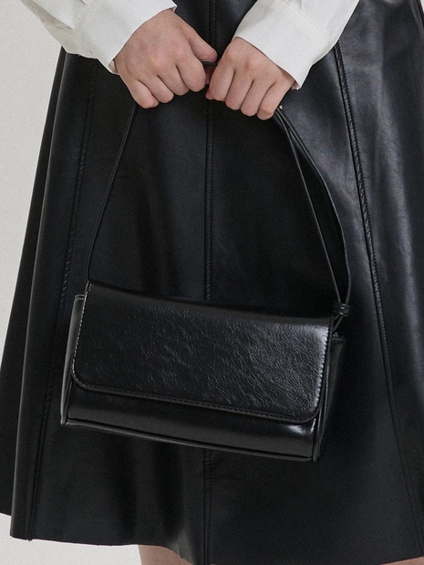 LEATHER CROSS BAG_BLACK