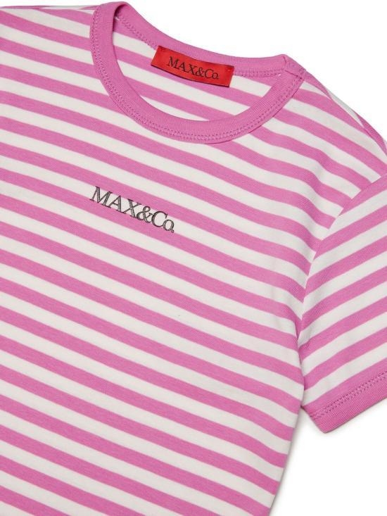 [해외배송] 24SS  키즈  막스앤코 티셔츠 MX0006K MX008MX300 PINK