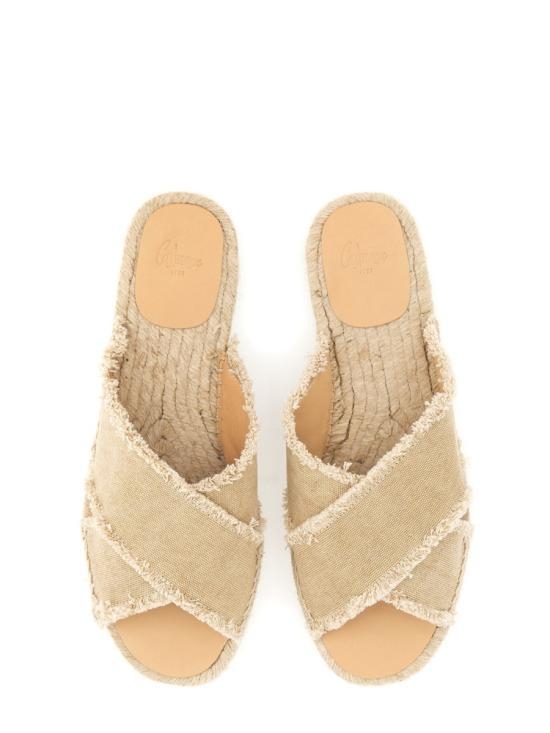 [해외배송] 24FW 까스따네르 플랫 슈즈 PALMERA 002 SAND BEIGE