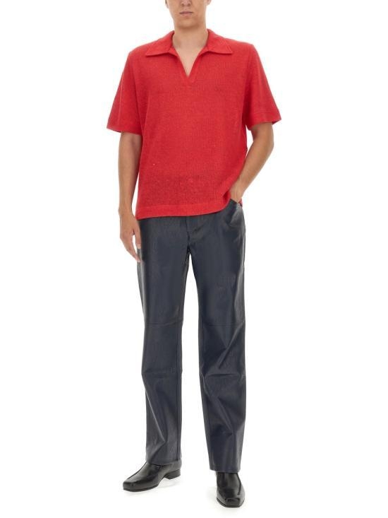 [해외배송] 23SS 세퍼 긴팔 셔츠 PREFW23MATERED REDLINEN