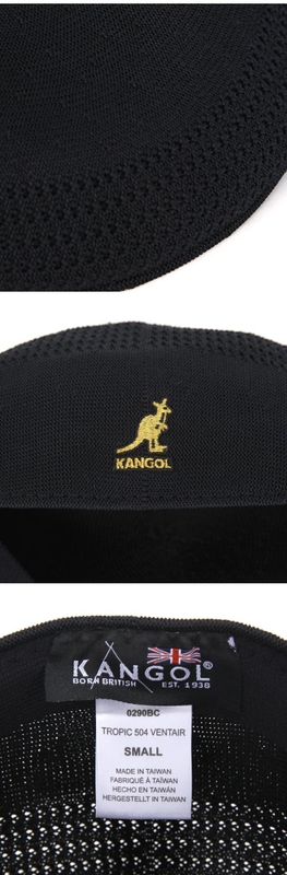 [캉골 KANGOL] 0290BC BLACK/GOLD 공용 헌팅캡