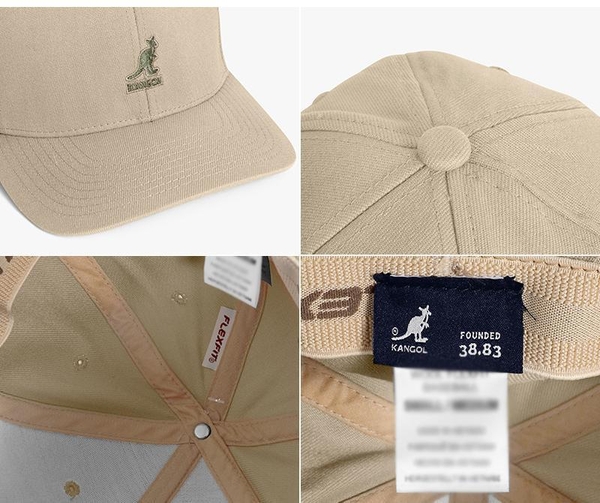 [캉골 KANGOL] 8650BC BEIGE 공용 볼캡