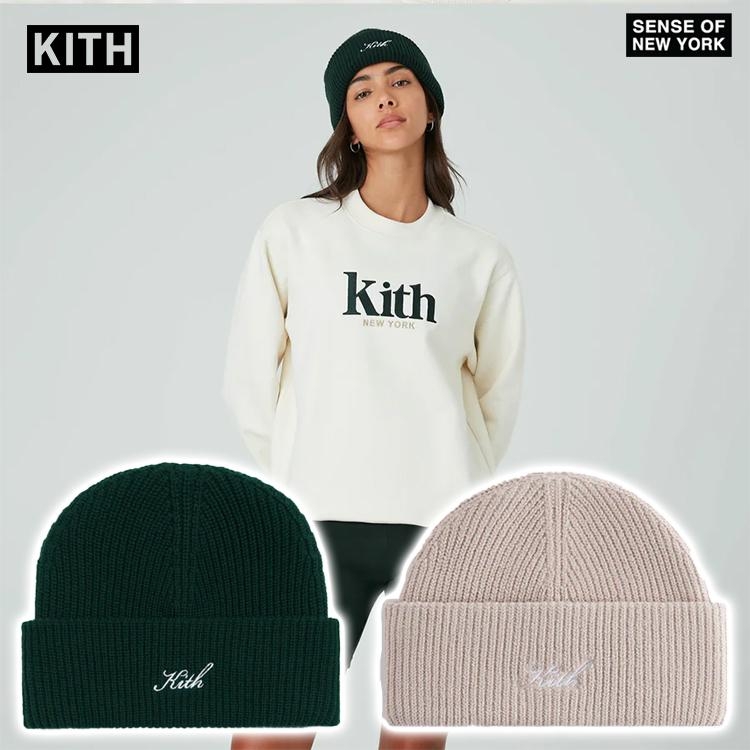 [해외] KITH 여성 스크립트 미아 비니 2컬러