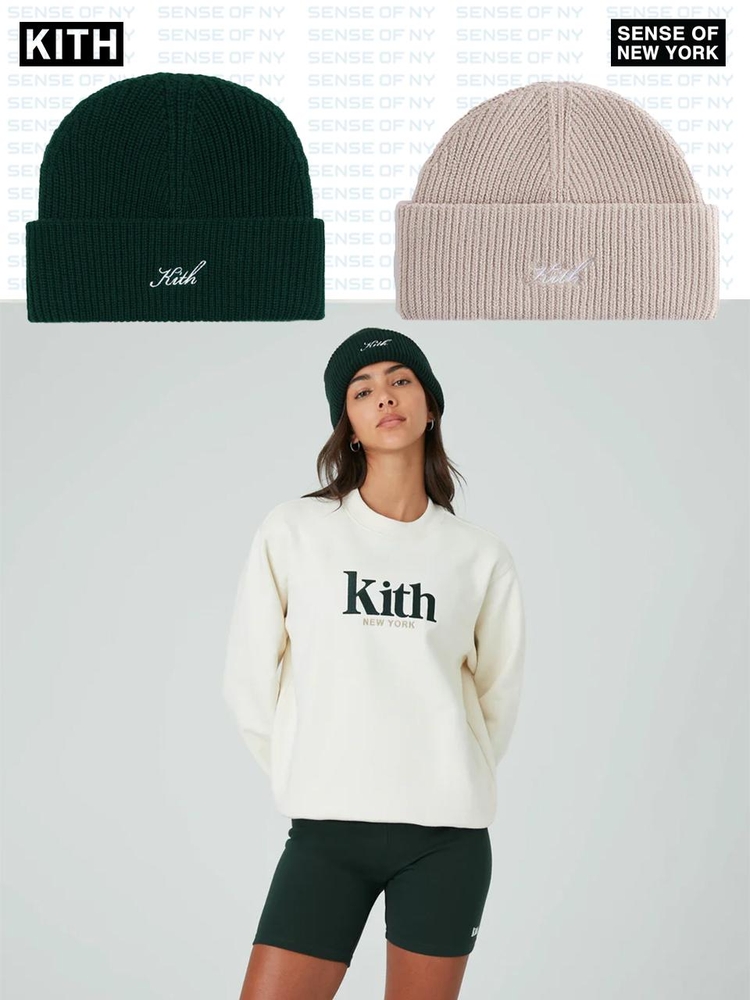 [해외] KITH 여성 스크립트 미아 비니 2컬러