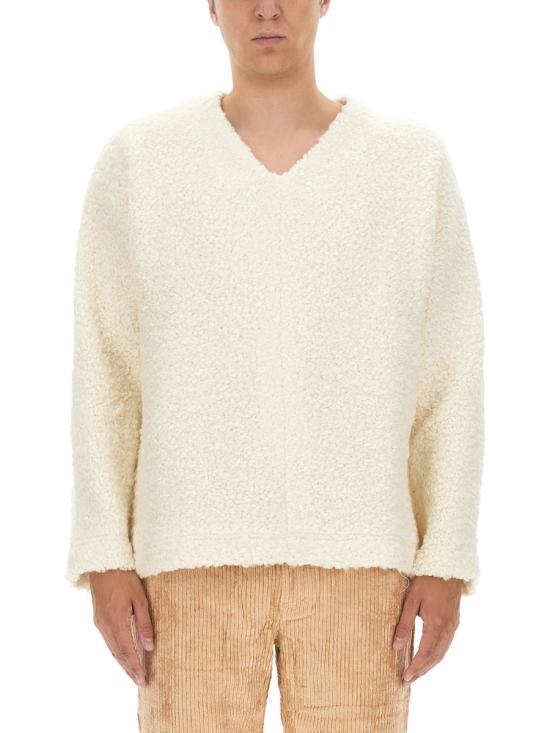 [해외배송] 23SS 세퍼 스웨터 PREFW23EZRAWHI WHITEOVIS IVORY