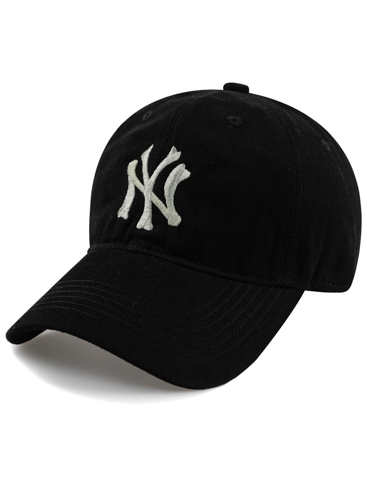 Unique NY COTTON BALL CAP-BLACK