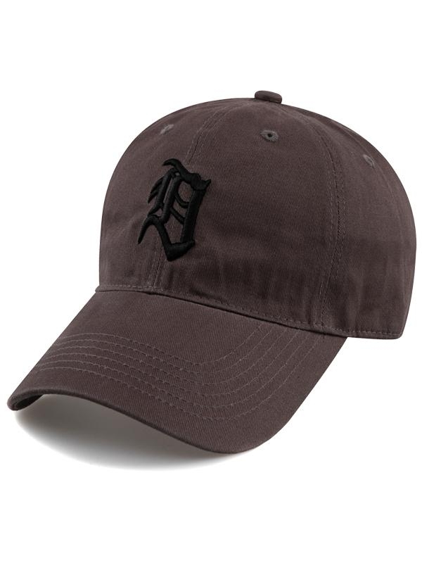 D.T BALL CAP-CHARCOAL