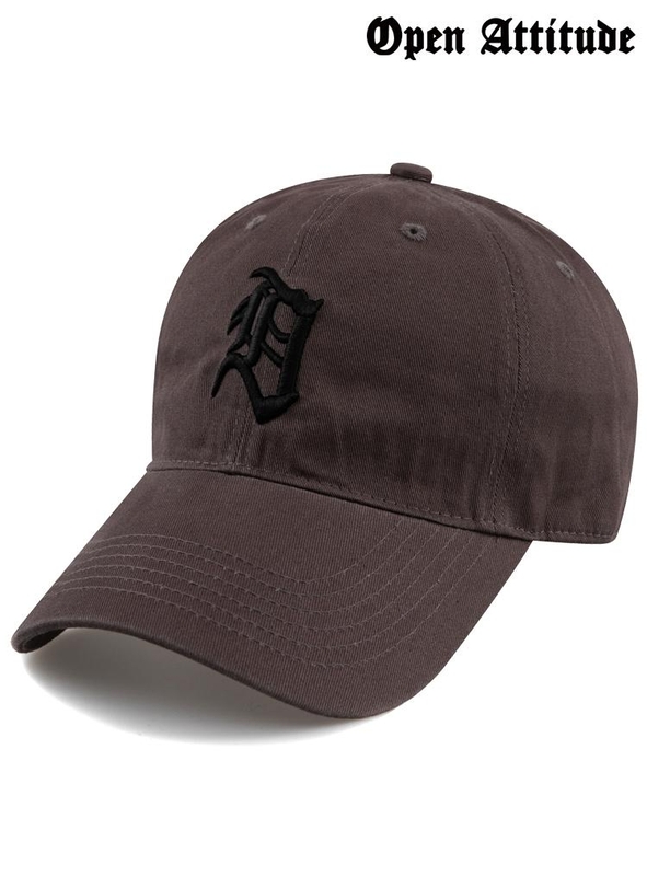 D.T BALL CAP-CHARCOAL