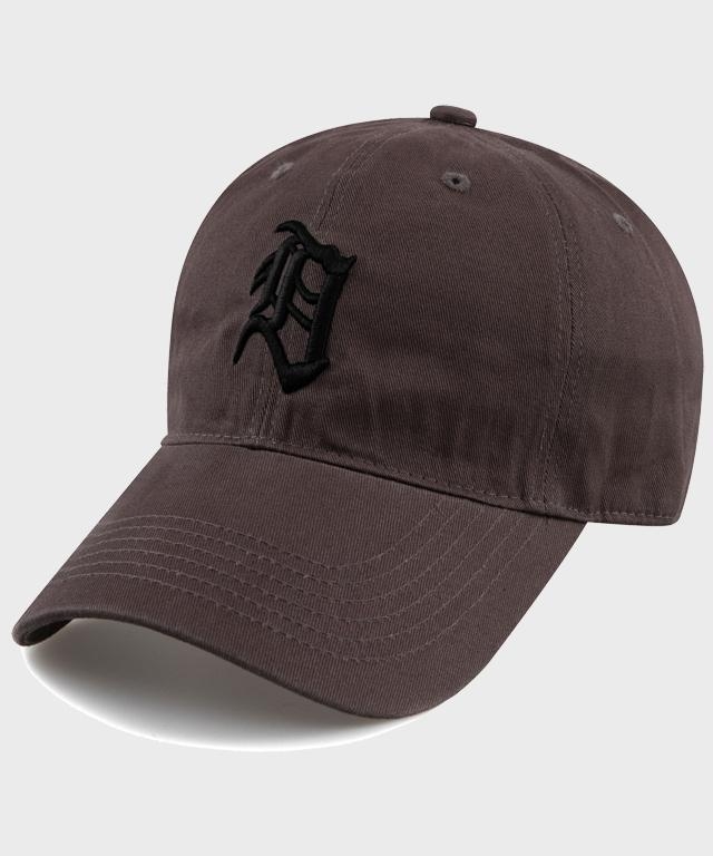 D.T BALL CAP-CHARCOAL